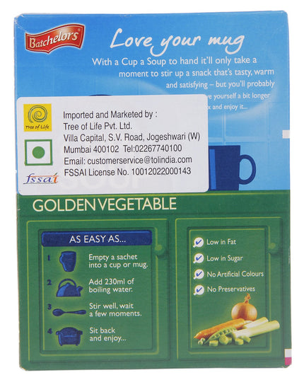 Batchelors Cup a Soup, Golden Vegetables, 82g