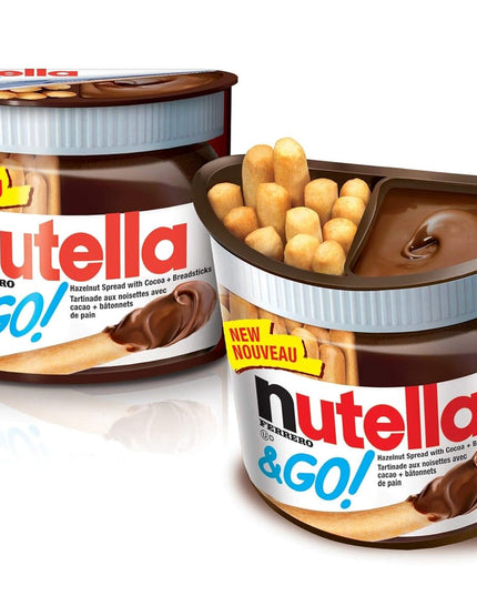 Nutella & Go Hazelnut Spread & Malted Bread Sticks, 52 Grams