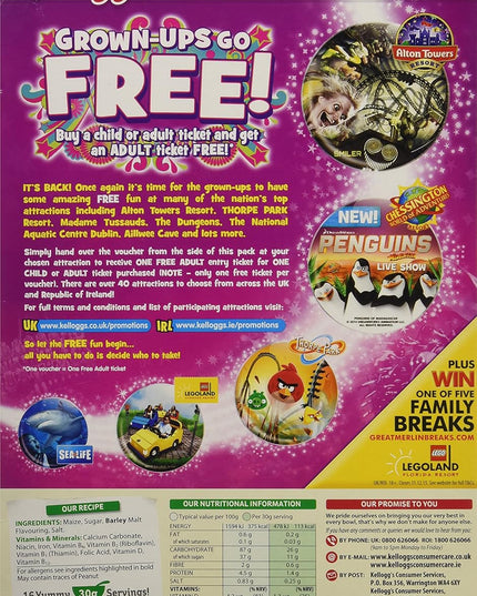 Kellogg's Frosties Cereal, 2 x 500 g