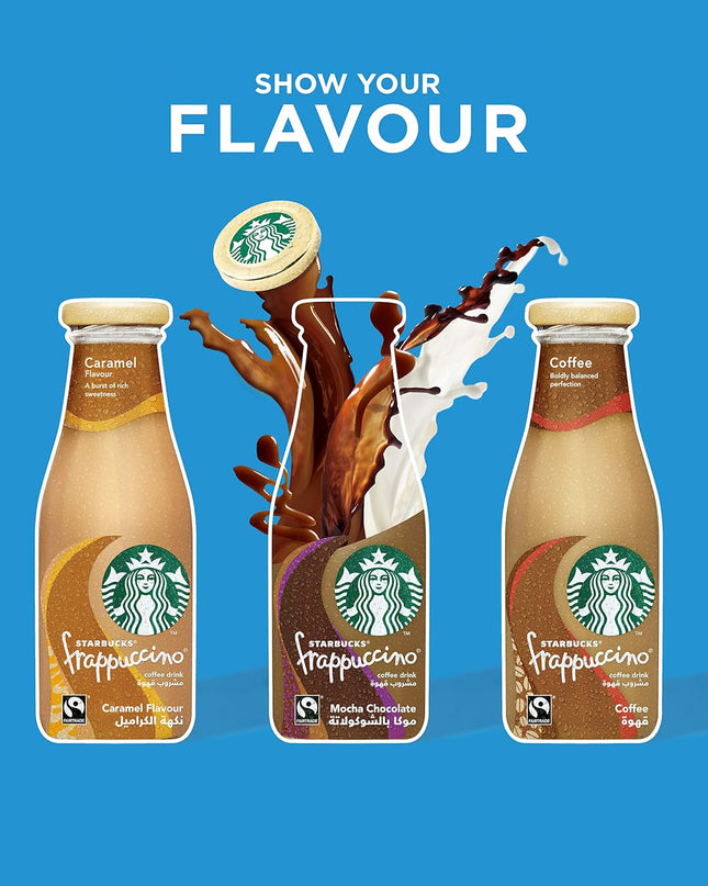 Starbucks Frappuccino Coffee Drink • Boldly balanced perfection, 250 ml (8 Pack)