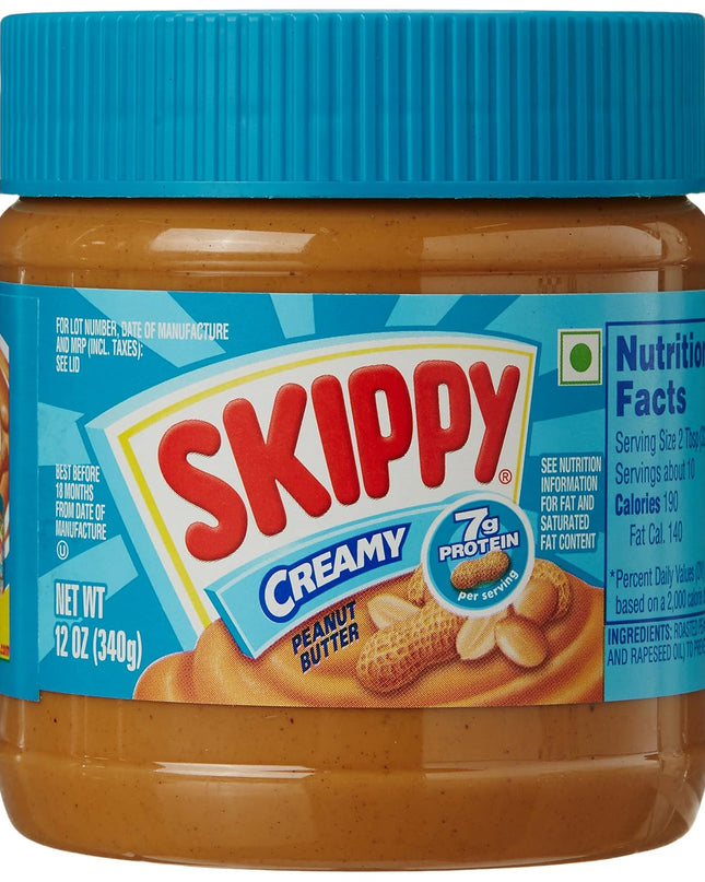 Skippy Creamy Peanut Butter 340g Jar