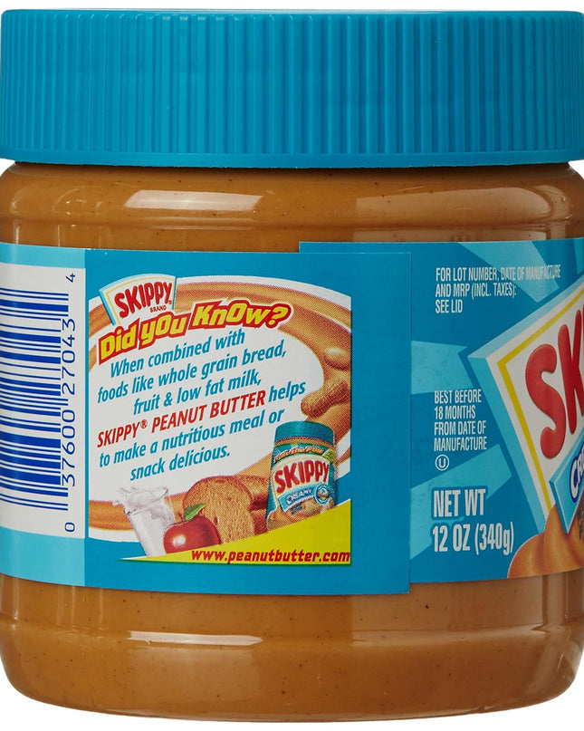 Skippy Peanut Butter Creamy, 340G