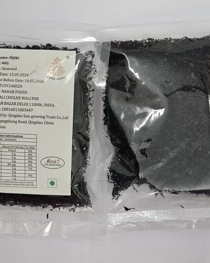 Leng Heng Hijiki Seaweed – Nutrient-Dense Japanese Seaweed for Salads & Soups