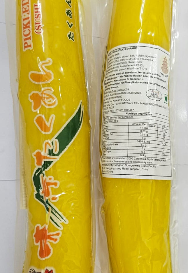 Leng Heng Pickled Radish – Sushi Takuan for Crunchy & Sweet Flavors