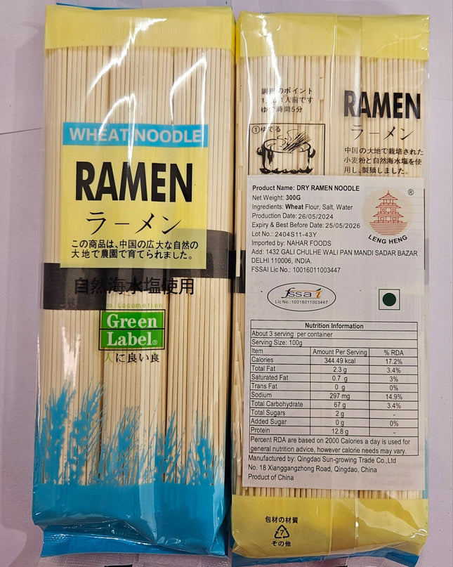 Leng Heng Ramen Noodles – Authentic Wheat Noodles for Delicious Ramen Bowls