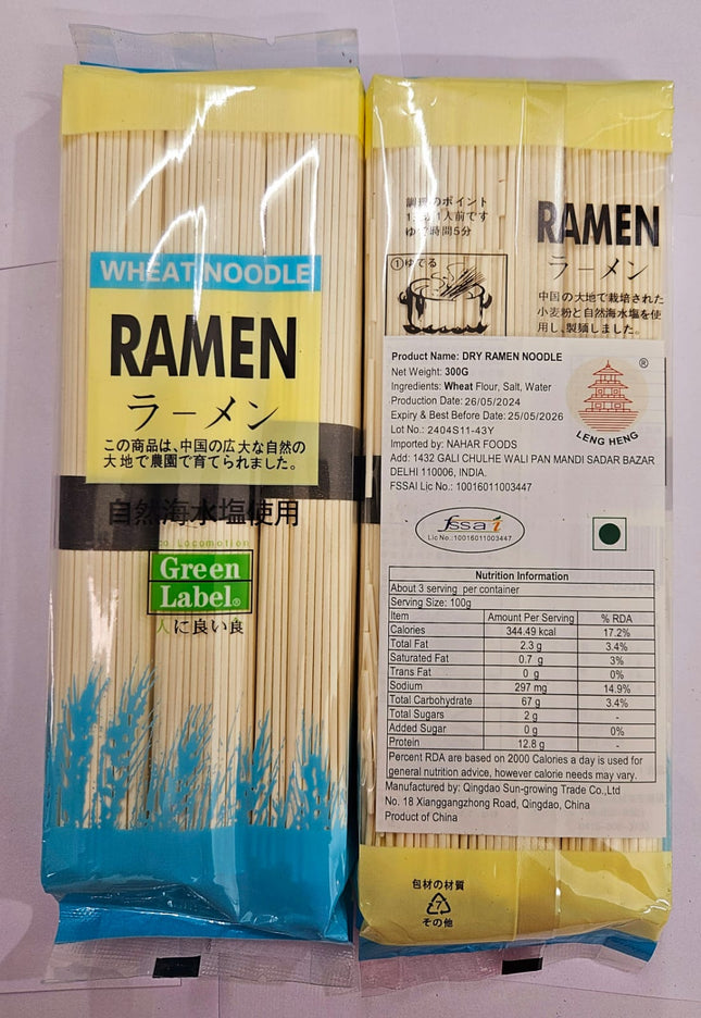 Leng Heng Ramen Noodles – Authentic Wheat Noodles for Delicious Ramen Bowls