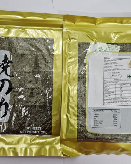 Leng Heng Roasted Seaweed Sheets – Crispy & Nutritious Nori for Sushi & Snacks