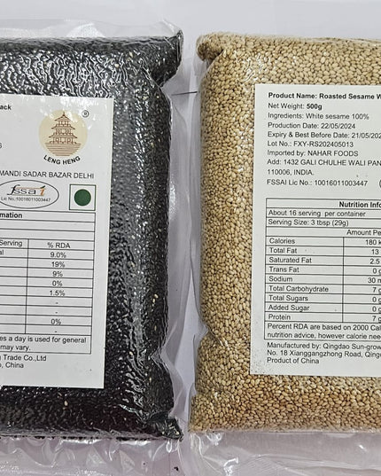 Leng Heng Black Sesame Seeds – Rich & Nutty Seeds for Garnishing & Baking