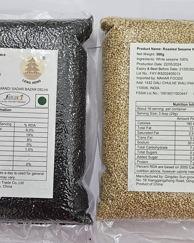 Leng Heng Black Sesame Seeds – Rich & Nutty Seeds for Garnishing & Baking