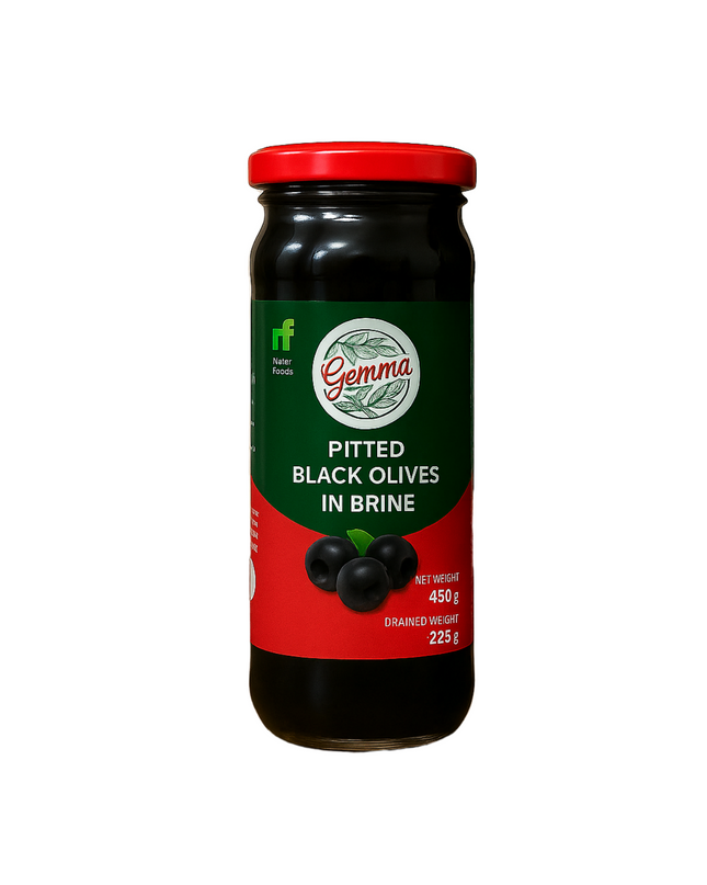 Gemma Black Olives Pitted