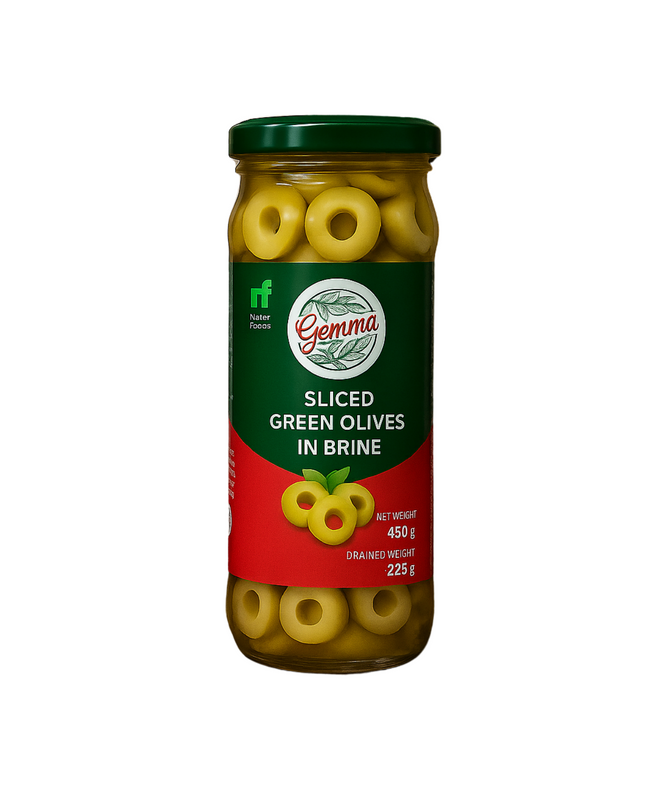 Gemma Green Olives Sliced