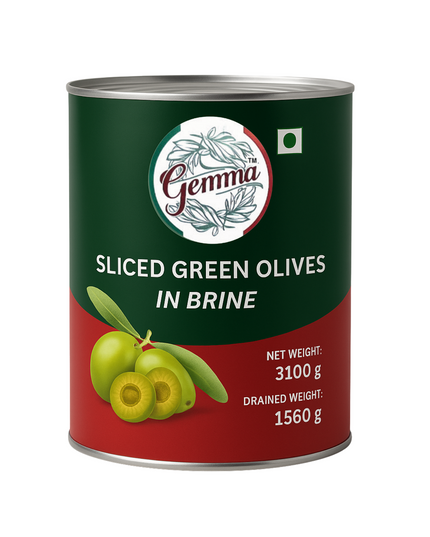Gemma Green Olives Tin