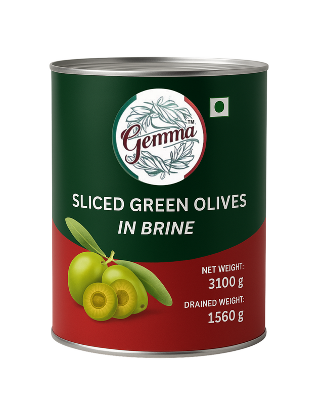Gemma Green Olives Tin